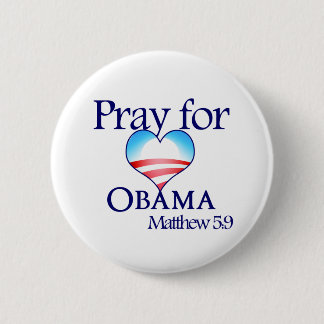Bid voor Obama Button