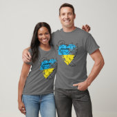 Bid voor Oekraïne - vlaggenvrij Oekraïne - ik steu T-shirt (Unisex)