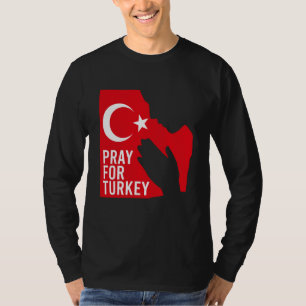 Bid voor Turkije Bid voor Türkiye Ik sta achter Tu T-shirt