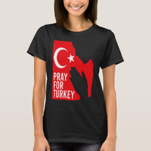 Bid voor Turkije Bid voor Türkiye Ik sta achter Tu T-shirt