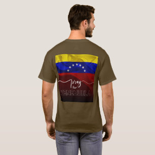 Bid voor Venezuela – Steun aan de Venezolaanse Vla T-shirt