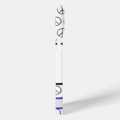 Bid voor vrede Grunge Font Case-Mate iPhone Case (Achterkant / Rechts)