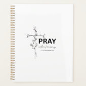 Bid zonder ophouden - Planner (Voorkant)