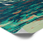 Biddeford Maine USA, visgebied Poster (Hoek)