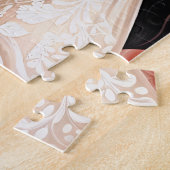 Bidden Afro-Amerikaanse Vrouw Bloemenkunst Legpuzzel (Zijkant)