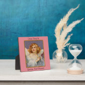 Bidden Angel Tafelblad Plaque met Ezel Fotoplaat (Insitu)