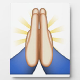 bidden emoji fotoplaat