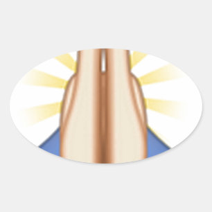 bidden emoji ovale sticker