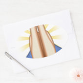 bidden emoji ovale sticker (Envelop)