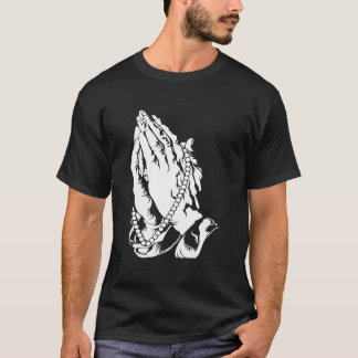 Bidden Handen Gezegend Christelijk Katholiek Cadea T-shirt