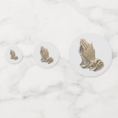 Bidden Handen Katholieke Kerk Communie Confetti (Voorkanten)