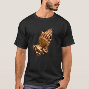 Bidden Handen T-shirt Mooi Spiritueel