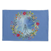 Bidden handen waterverf kussensloop (Achterkant)