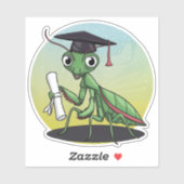 Bidden Mantis Afstuderen Sticker (Vel)