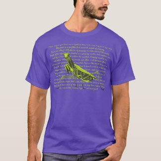 Bidden Mantis Info T-shirt