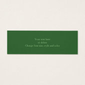 Bidden Mantis Natuur Mini Bladwijzer Visitekaartjes (Achterkant)