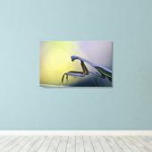 Bidden Mantis verpakt Canvas (Insitu (Houten vloer))