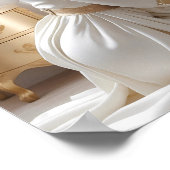 Bidden Moeder Classy Goud en Wit Print (Hoek)