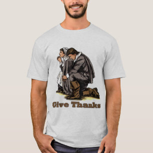 Bidden pelgrims t-shirt