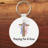 bidden voor een kuur sleutelhanger (Voorkant)
