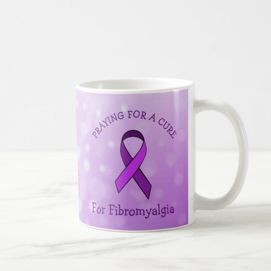 Bidden voor een Mok met Cure Fibromyalgia (Rechts)