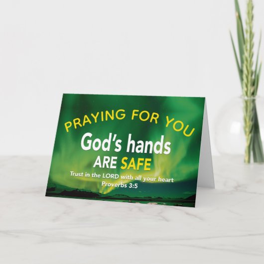 BIDDEN VOOR JOU | Vertrouwen in de Heer Kaart (Voorkant)