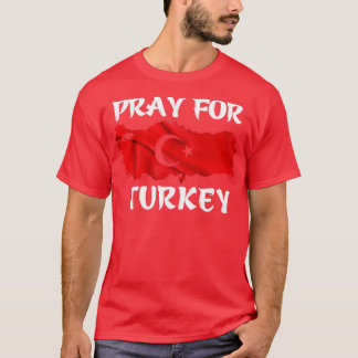 bidden voor kalkoen t-shirt