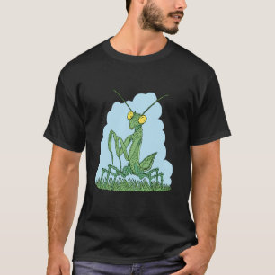 Biddende bidsprinkhaan voor kinderen jongens peute t-shirt