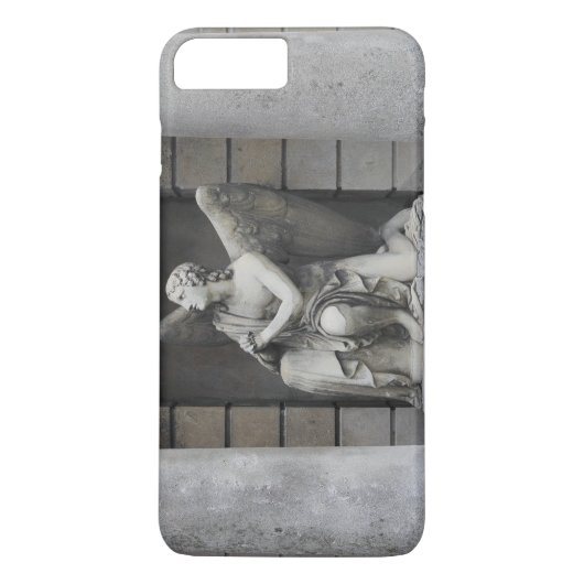 Biddende engel sculptuur Case-Mate iPhone case (Achterkant)