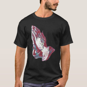 Biddende handen Amen Jezus_3 T-shirt