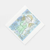 biddende lamsengel servetten (Hoek)