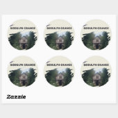 Biddulph Grange Ronde Sticker (Vel)