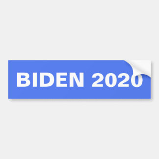 BIDEN 2020 bumpersticker