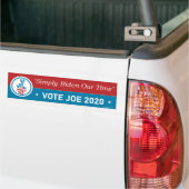 Biden 2020 Bumpersticker (Op Truck)