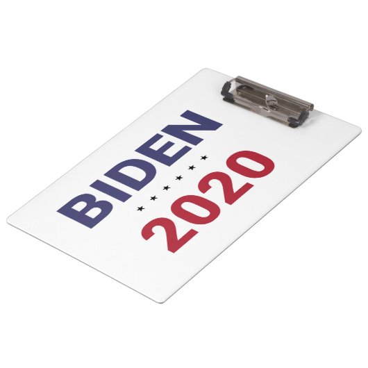 Biden 2020 klembord (Gekanteld)
