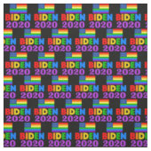 Biden 2020 Rainbow Gay Pride Stof (Swatch)