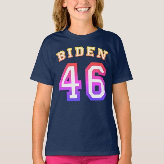 BIDEN 46 T-SHIRT (Voorkant)