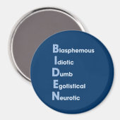 Biden-acroniem Magneet (Voorkant / Achterkant)