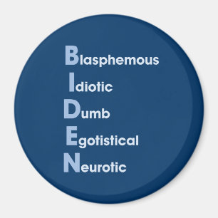 Biden Acronym Magneet