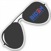 Biden Aviators Sticker (Voorkant)