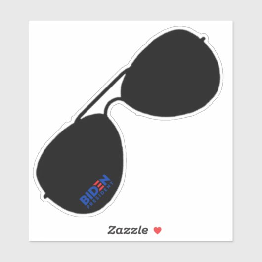 Biden Aviators Sticker (Vel)