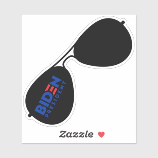 Biden Aviators Sticker (Vel)