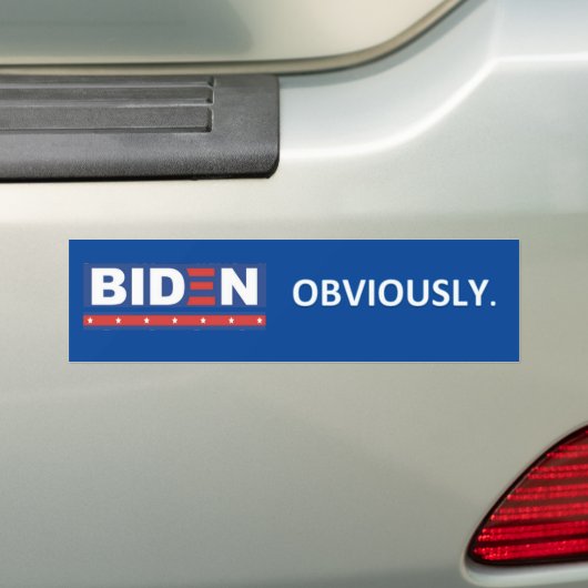 Biden: Bumpersticker (Op auto)
