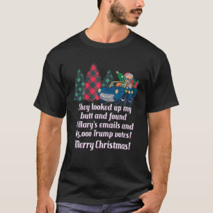 Biden Colonoscopy Meme Kerstmis T-shirt