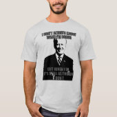 BIDEN DAT IK NIET ALTIJD WEET WAT IK DOE. T-SHIRT (Voorkant)