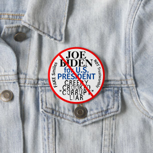 Biden Democrati Ronde Button 7,6 Cm