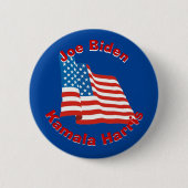 Biden en Harris 2020 Ronde Button 5,7 Cm (Voorkant)