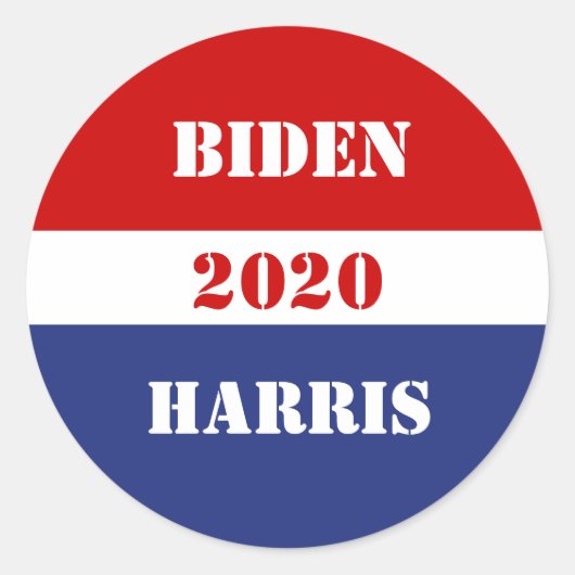 Biden en Harris - 2020 Verkiezingen Stickers (Voorkant)