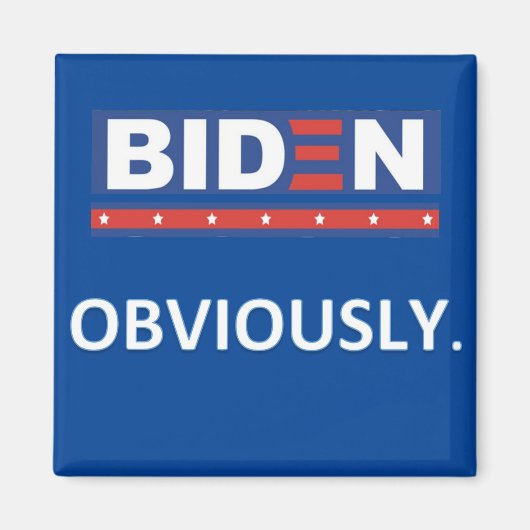 Biden Évidemment Magnet (Devant)