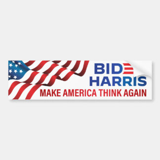 Biden Harris 2020 - Amerika opnieuw laten nadenken Bumpersticker